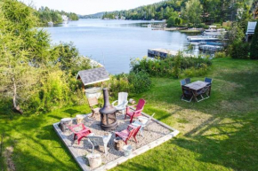 Lake retreat 5BR with SPA, watercraft and kids playground
